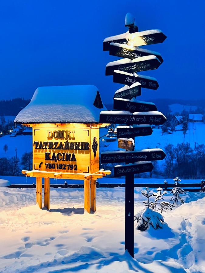 Domki Tatrzanskie Kacina Мужасихле Экстерьер фото